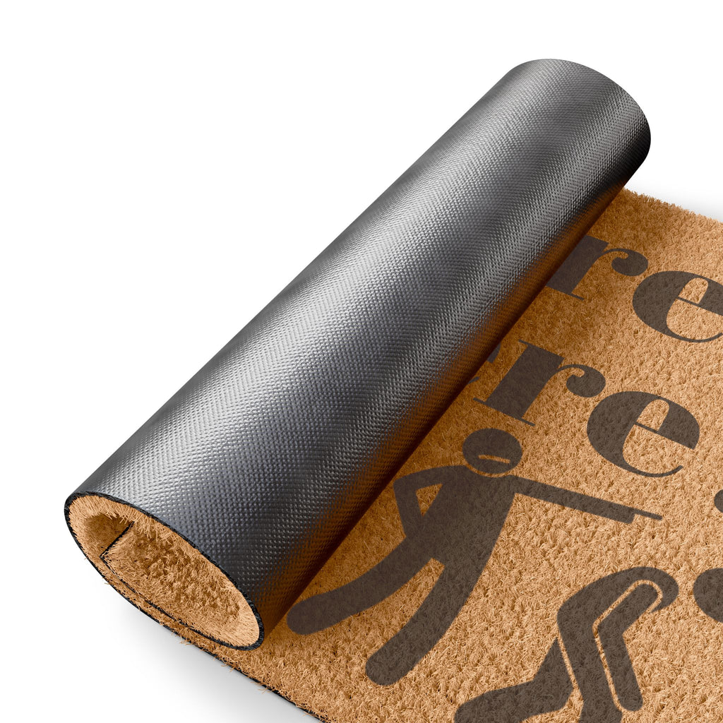 "Why Are You Here?" Doormat