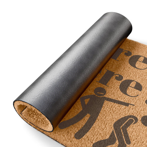 "Why Are You Here?" Doormat