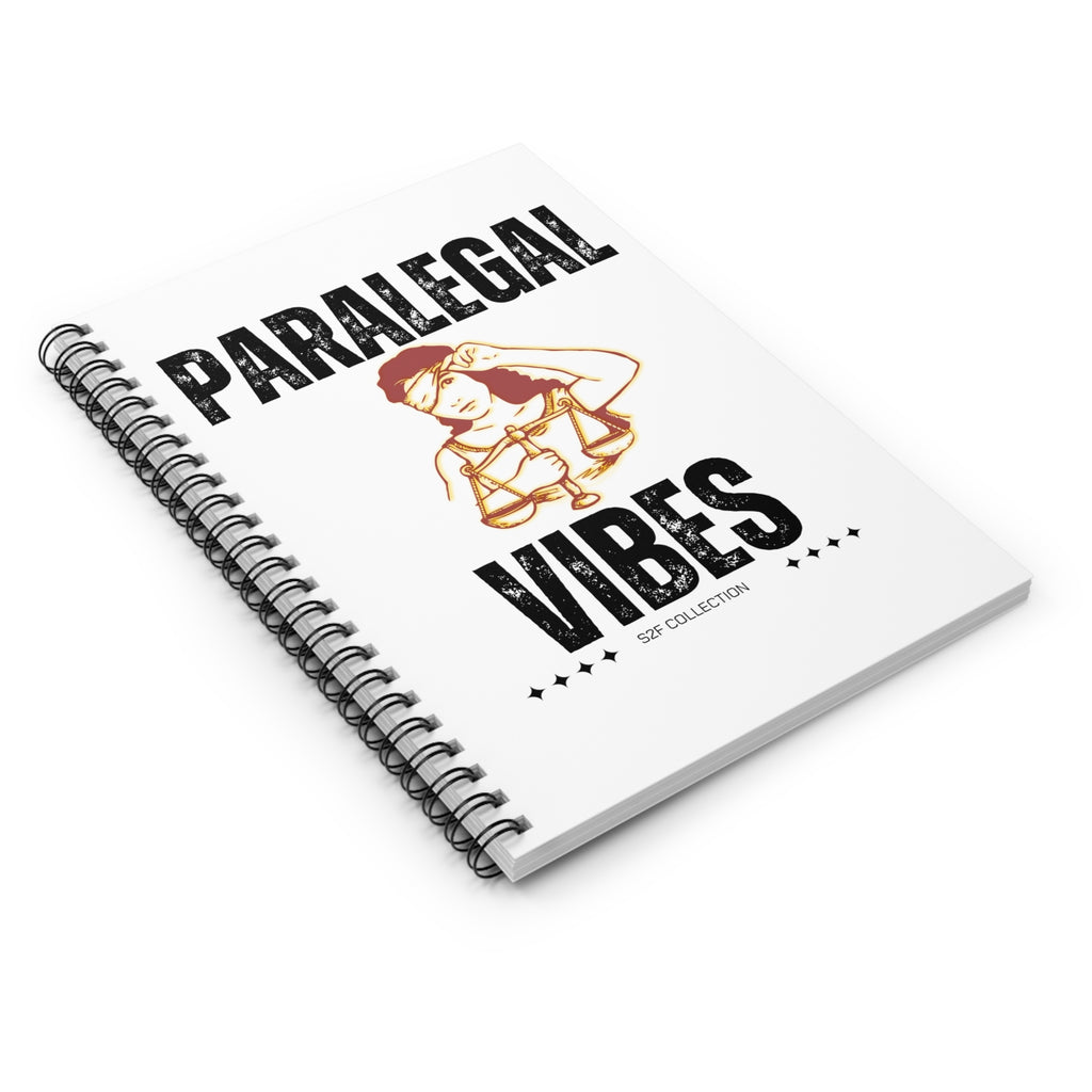 Paralegal Vibes Spiral Notebook