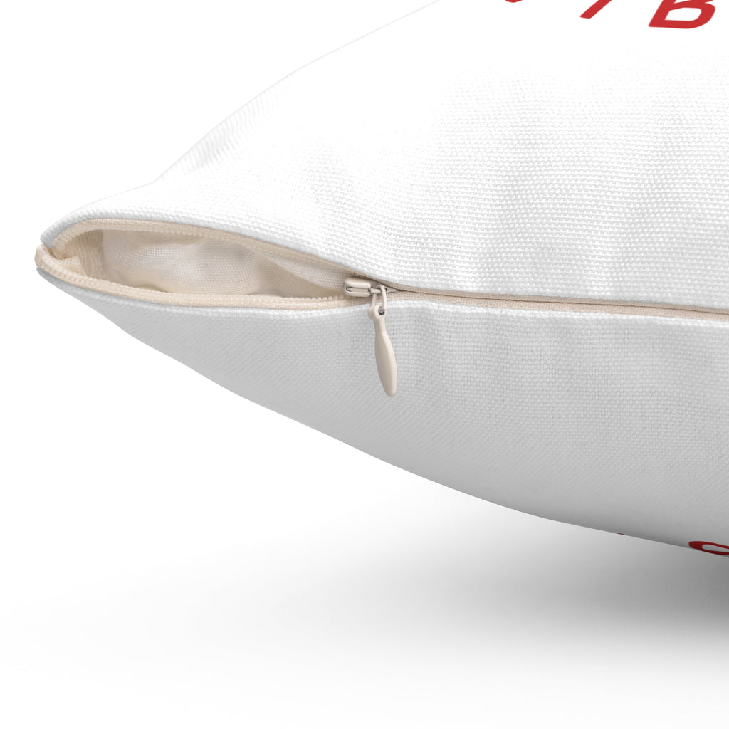 Merry Christmas Vibes Pillow — Festive Holiday Decorative Throw Pillow